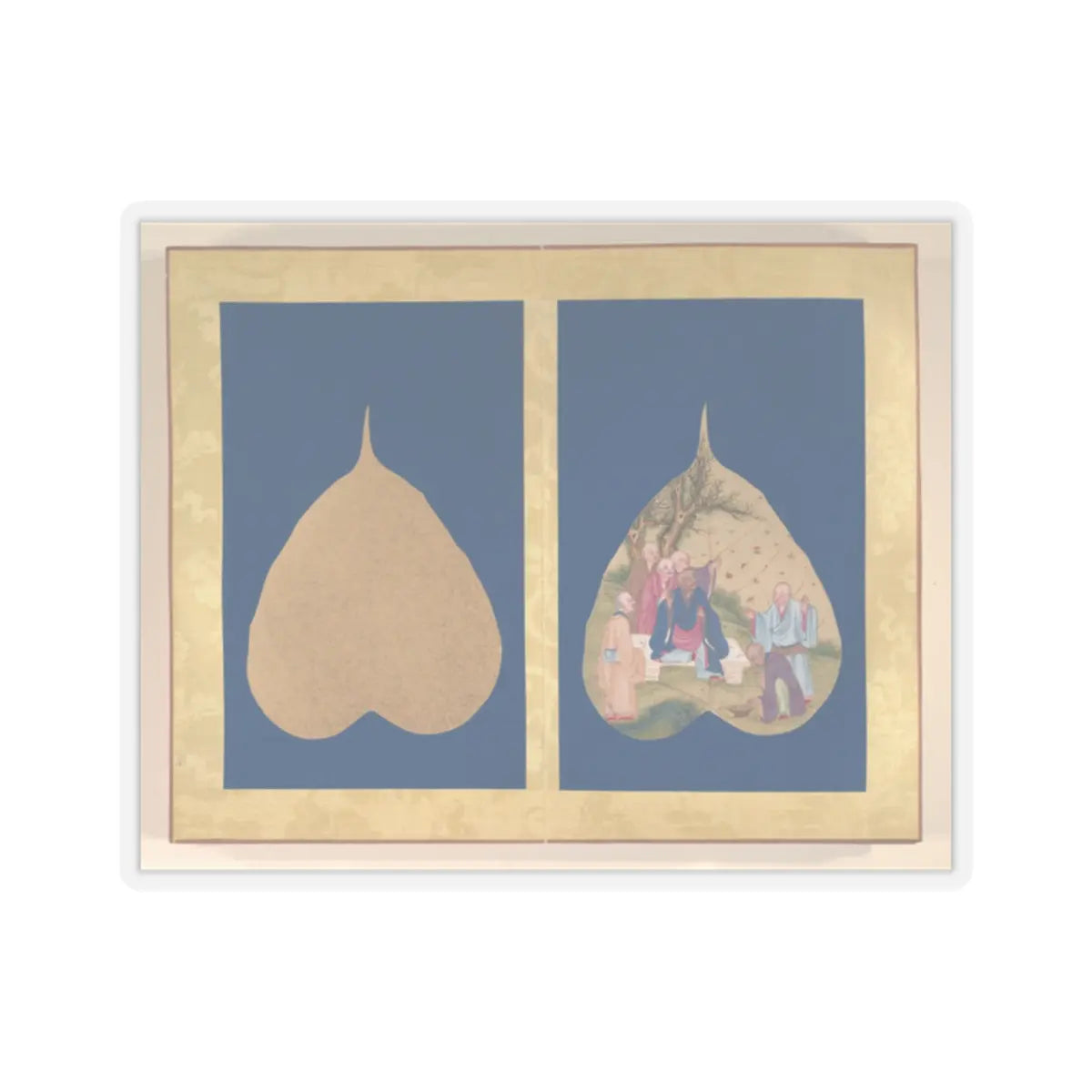 Unidentified - Luohans - 17th–18th century v7 - STICKER Vinyl Kiss-Cut Decal