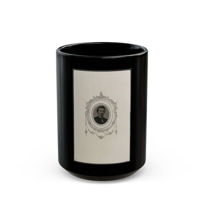 Unidentified Man 001(2) (U.S. Civil War) Black Coffee Mug-15oz-The Sticker Space