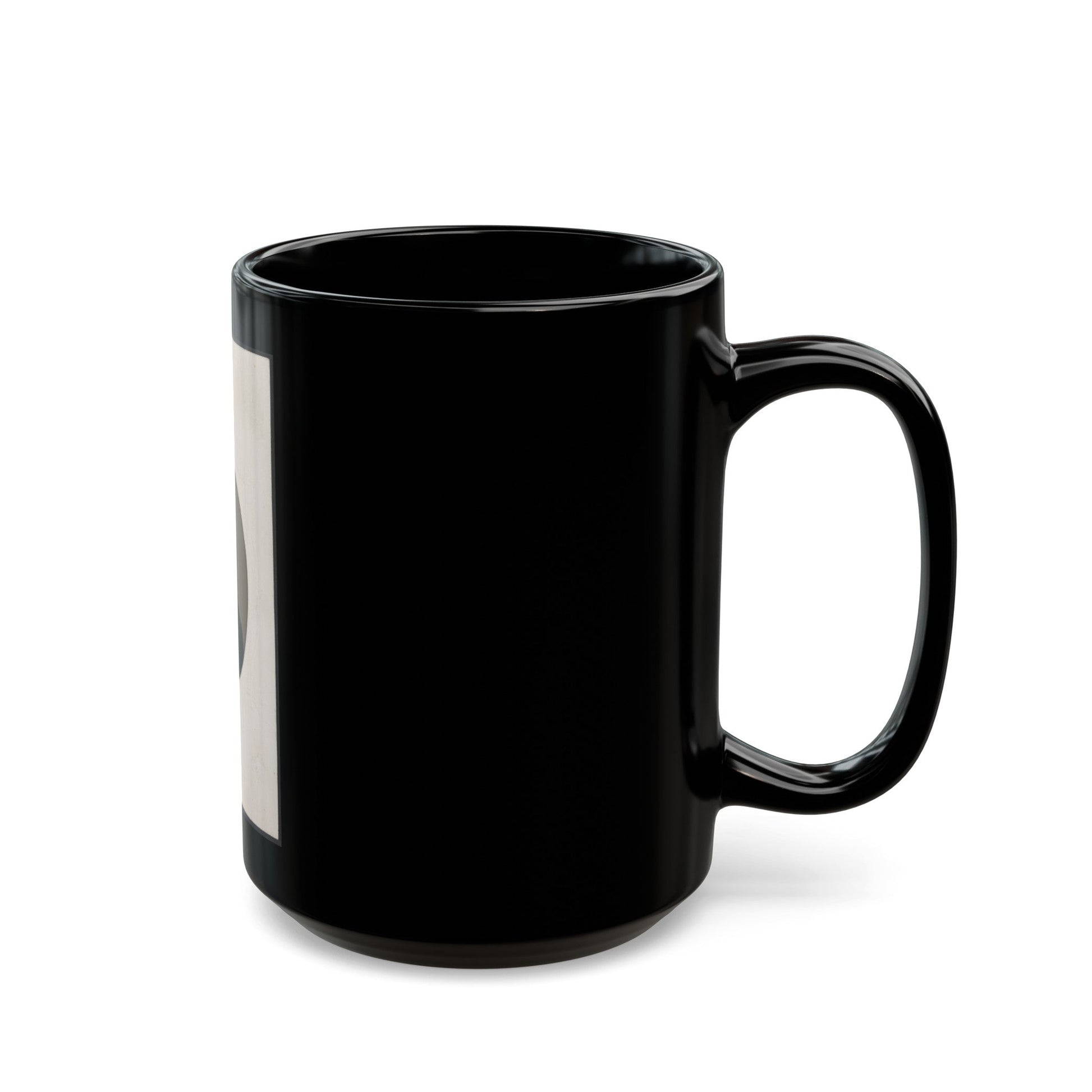 Unidentified Man 002 (U.S. Civil War) Black Coffee Mug-The Sticker Space