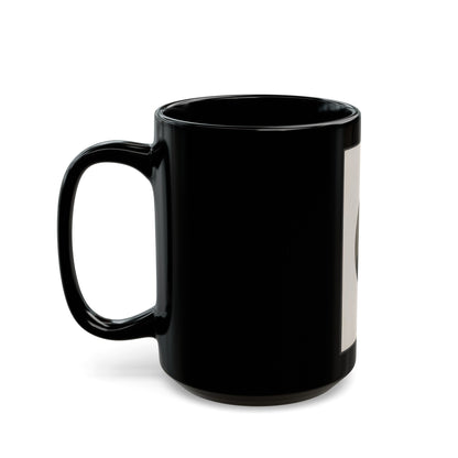 Unidentified Man 002 (U.S. Civil War) Black Coffee Mug-The Sticker Space