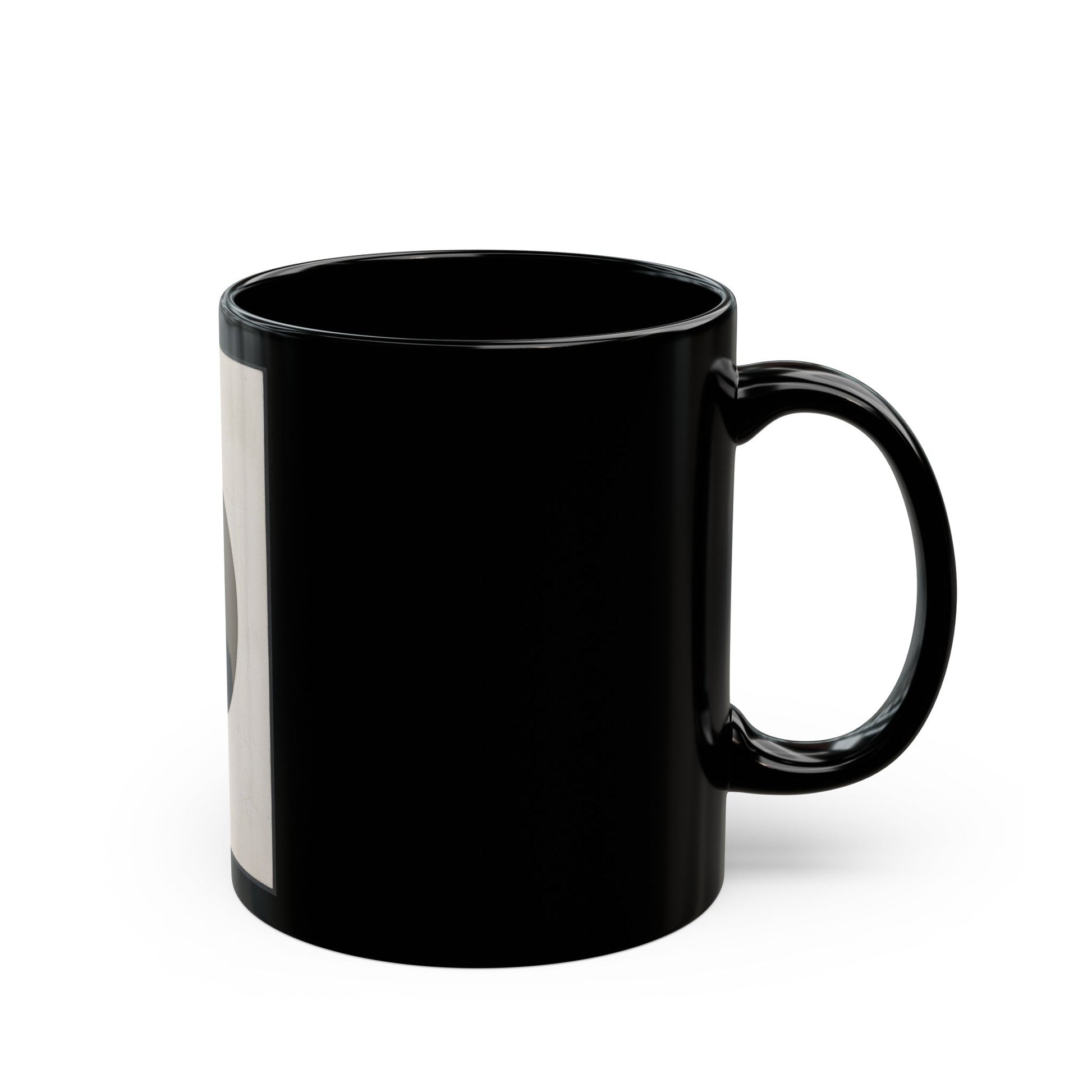 Unidentified Man 002 (U.S. Civil War) Black Coffee Mug-The Sticker Space