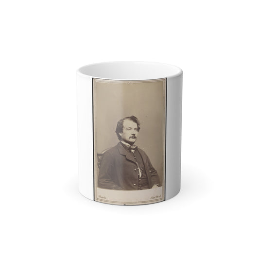 Unidentified Man 003 (U.S. Civil War) Color Morphing Mug 11oz-11oz-The Sticker Space