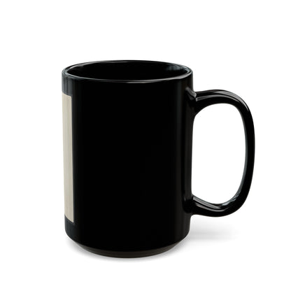 Unidentified Man 006 (U.S. Civil War) Black Coffee Mug-The Sticker Space