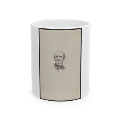 Unidentified Man 006 (U.S. Civil War) White Coffee Mug-11oz-The Sticker Space