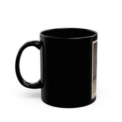 Unidentified Man 008 (U.S. Civil War) Black Coffee Mug-The Sticker Space