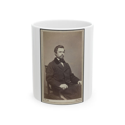 Unidentified Man(2) (U.S. Civil War) White Coffee Mug-11oz-The Sticker Space