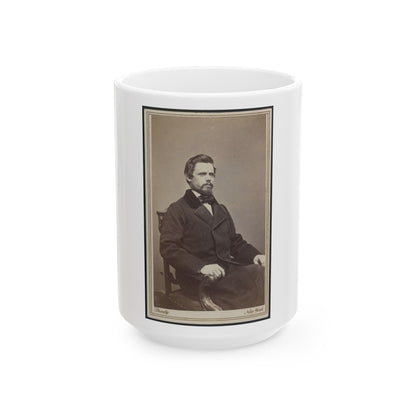 Unidentified Man(2) (U.S. Civil War) White Coffee Mug-15oz-The Sticker Space