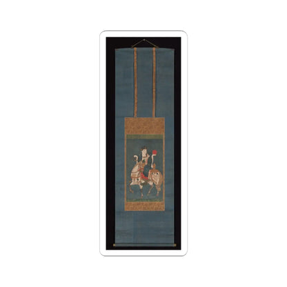 Unidentified - Memyō Bosatsu (Ashvaghosha Bodhisattva) Mounted on a Horse - 15th–16th century v2 - STICKER Vinyl Kiss-Cut Decal