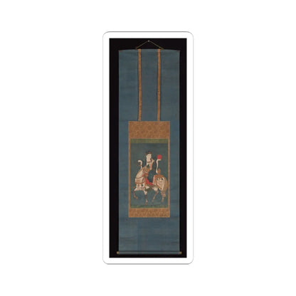 Unidentified - Memyō Bosatsu (Ashvaghosha Bodhisattva) Mounted on a Horse - 15th–16th century v2 - STICKER Vinyl Kiss-Cut Decal