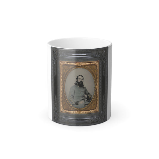 Unidentified Officer in the Confederate Medical Corps (U.S. Civil War) Color Morphing Mug 11oz-11oz-The Sticker Space