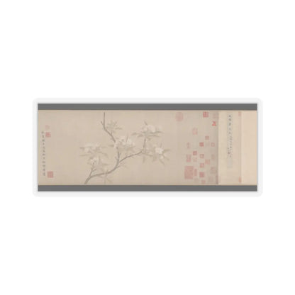 Unidentified - Pear Blossoms - ca. 1280 v5 - STICKER Vinyl Kiss-Cut Decal