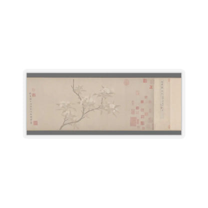 Unidentified - Pear Blossoms - ca. 1280 v5 - STICKER Vinyl Kiss-Cut Decal