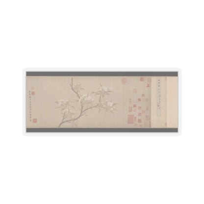 Unidentified - Pear Blossoms - ca. 1280 v5 - STICKER Vinyl Kiss-Cut Decal