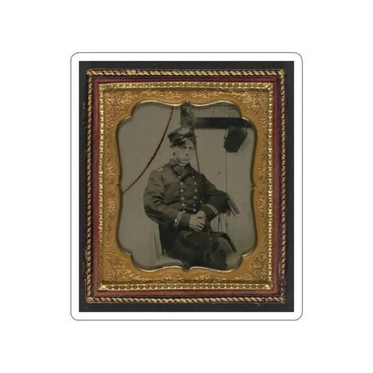 Unidentified Sailor In Union Naval Officer's Uniform (U.S. Civil War) STICKER Vinyl Die-Cut Decal White Die-Cut 2 Inch - The Sticker Space