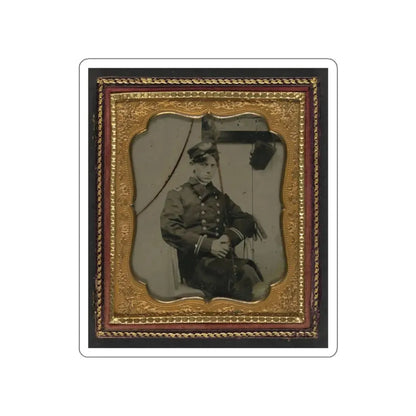Unidentified Sailor In Union Naval Officer's Uniform (U.S. Civil War) STICKER Vinyl Die-Cut Decal White Die-Cut 3 Inch - The Sticker Space