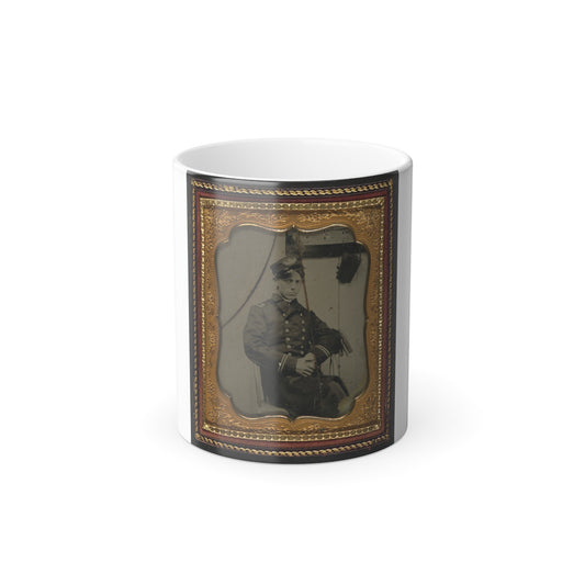 Unidentified Sailor in Union Naval Officer's Uniform (U.S. Civil War) Color Morphing Mug 11oz-11oz-The Sticker Space