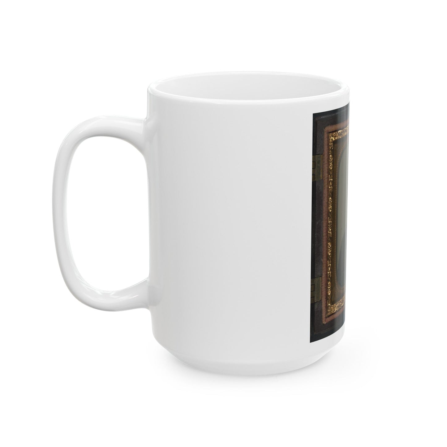 Unidentified Sailor In Union Uniform 001 (U.S. Civil War) White Coffee Mug-The Sticker Space