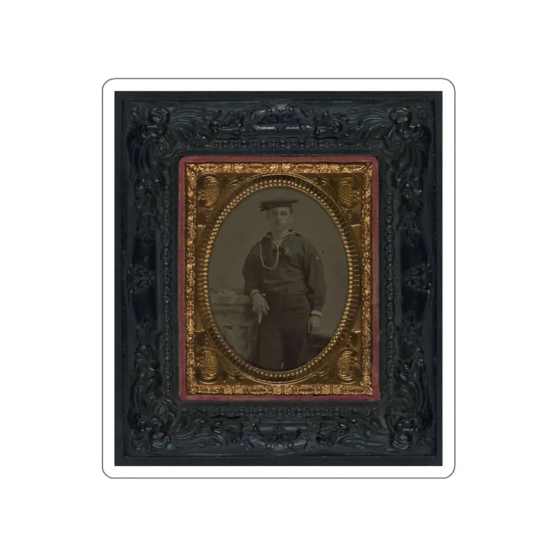 Unidentified Sailor In Union Uniform(2) (U.S. Civil War) STICKER Vinyl Die-Cut Decal - The Sticker Space