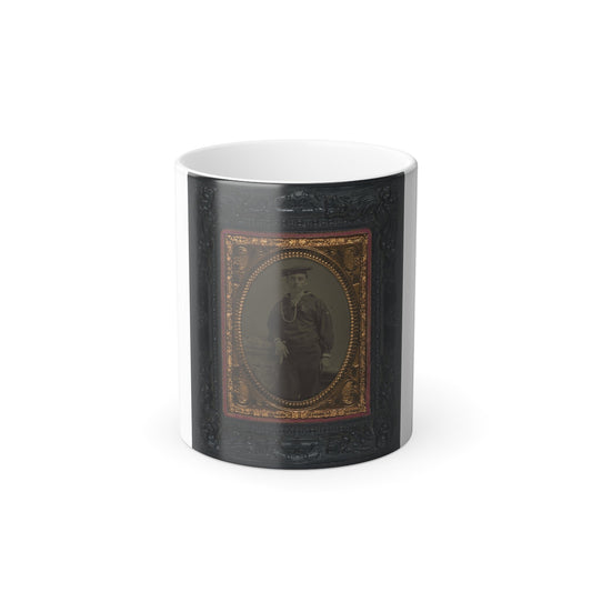 Unidentified Sailor in Union Uniform(2) (U.S. Civil War) Color Morphing Mug 11oz-11oz-The Sticker Space