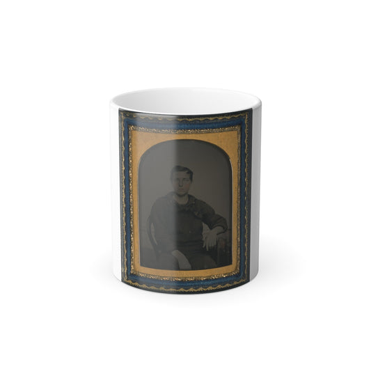 Unidentified Sailor in Union Uniform(3) (U.S. Civil War) Color Morphing Mug 11oz-11oz-The Sticker Space