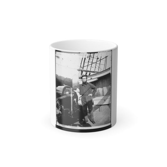 Unidentified Sailor on U.S.S. New Hampshire (U.S. Civil War) Color Morphing Mug 11oz-11oz-The Sticker Space