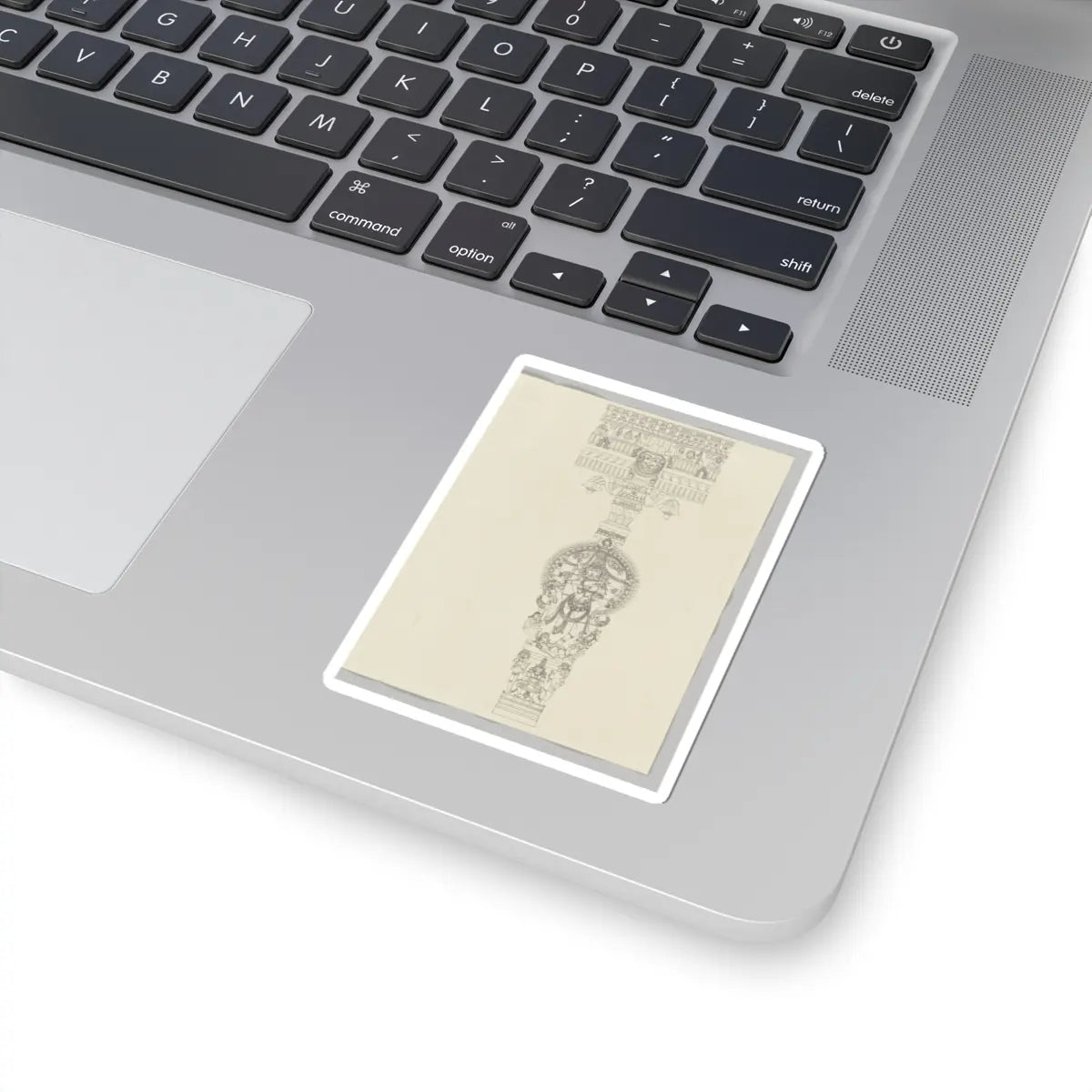 Unidentified - Shiva Urdhvatandava - ca. 1800 - STICKER Vinyl Kiss-Cut Decal