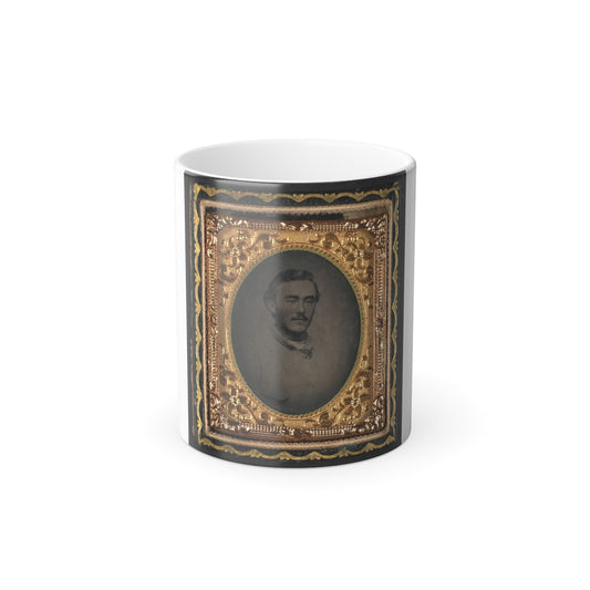 Unidentified Soldier in Confederate Jacket (U.S. Civil War) Color Morphing Mug 11oz-11oz-The Sticker Space