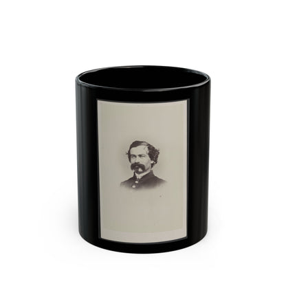 Unidentified Soldier In Uniform 001(2) (U.S. Civil War) Black Coffee Mug-11oz-The Sticker Space