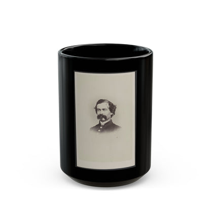 Unidentified Soldier In Uniform 001(2) (U.S. Civil War) Black Coffee Mug-15oz-The Sticker Space