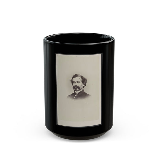 Unidentified Soldier In Uniform 001(2) (U.S. Civil War) Black Coffee Mug-15oz-The Sticker Space