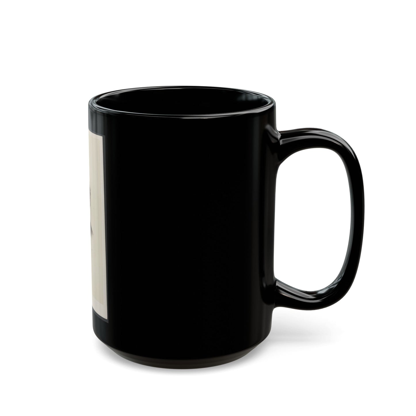 Unidentified Soldier In Uniform 001(2) (U.S. Civil War) Black Coffee Mug-The Sticker Space