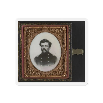 Unidentified Soldier In Union Major Or Lieutenant Colonel's Uniform (U.S. Civil War) Refrigerator Magnet 5 Inch Die-Cut - The Sticker Space
