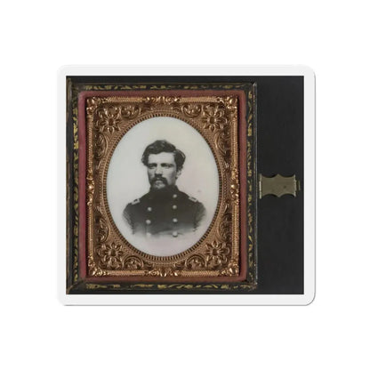 Unidentified Soldier In Union Major Or Lieutenant Colonel's Uniform (U.S. Civil War) Refrigerator Magnet 6 Inch Die-Cut - The Sticker Space