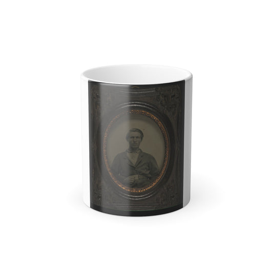 Unidentified Soldier in Union Sack Coat(3) (U.S. Civil War) Color Morphing Mug 11oz-11oz-The Sticker Space