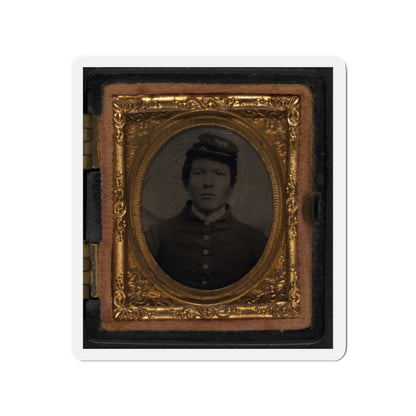 Unidentified Soldier In Union Uniform And Forage Cap(5) (U.S. Civil War) Refrigerator Magnet-2" x 2"-The Sticker Space