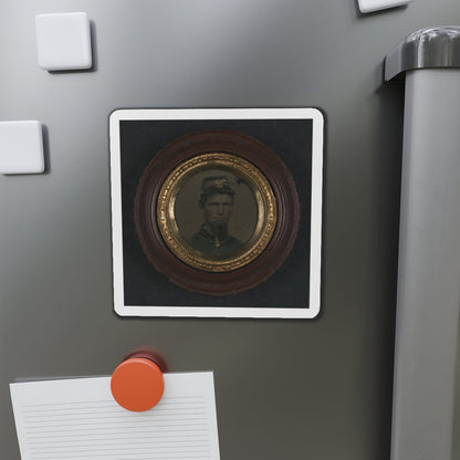 Unidentified Soldier In Union Uniform And Infantry Forage Cap (U.S. Civil War) Refrigerator Magnet-The Sticker Space