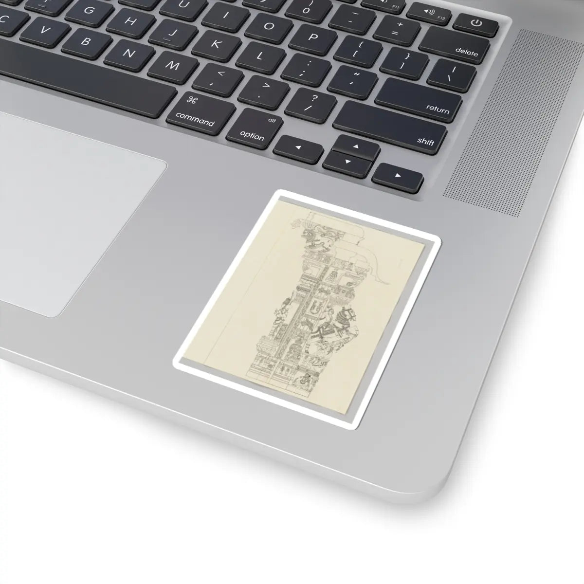 Unidentified - Subramanya - ca. 1800 - STICKER Vinyl Kiss-Cut Decal