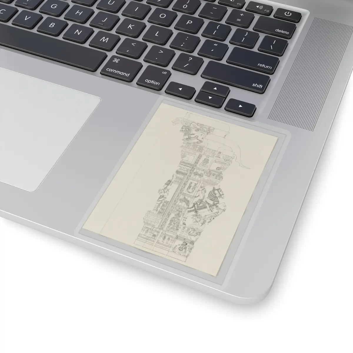 Unidentified - Subramanya - ca. 1800 - STICKER Vinyl Kiss-Cut Decal
