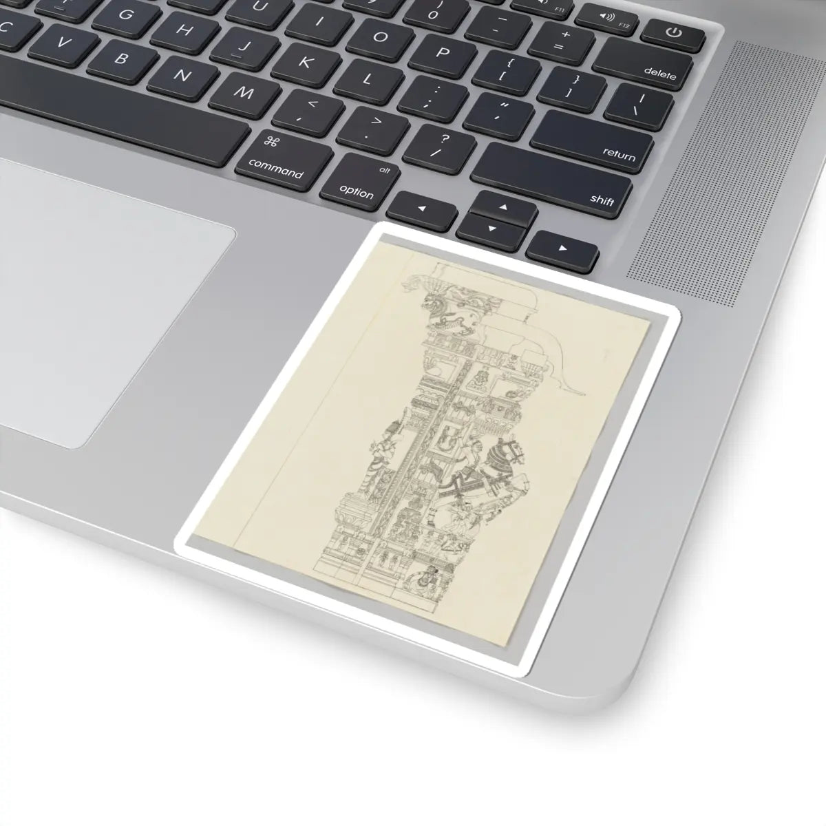 Unidentified - Subramanya - ca. 1800 - STICKER Vinyl Kiss-Cut Decal
