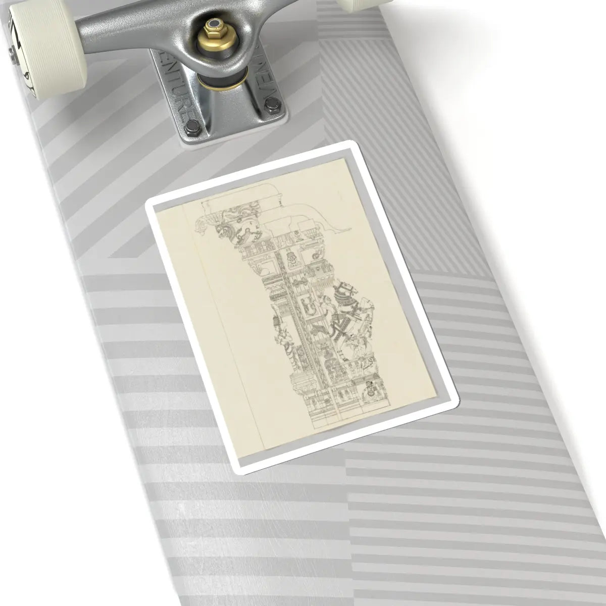 Unidentified - Subramanya - ca. 1800 - STICKER Vinyl Kiss-Cut Decal