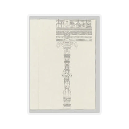 Unidentified - Sundareshvara teaching a bird a mantra - ca. 1800 - STICKER Vinyl Kiss-Cut Decal