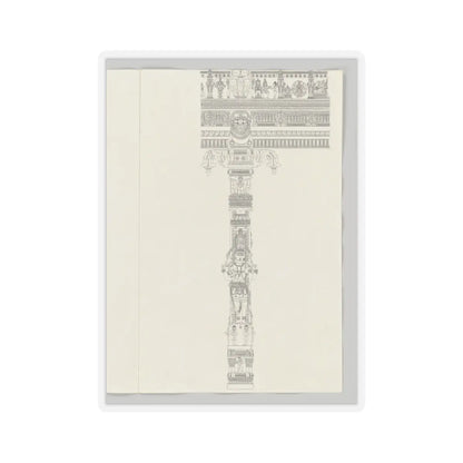 Unidentified - Sundareshvara teaching a bird a mantra - ca. 1800 - STICKER Vinyl Kiss-Cut Decal