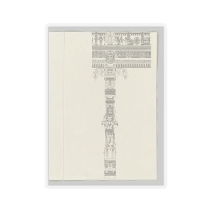 Unidentified - Sundareshvara teaching a bird a mantra - ca. 1800 - STICKER Vinyl Kiss-Cut Decal