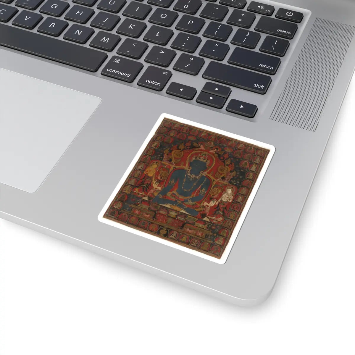 Unidentified - The Transcendent Buddha Akshobhya - 13th or early 14th century - STICKER Vinyl Kiss-Cut Decal