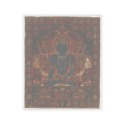 Unidentified - The Transcendent Buddha Akshobhya - 13th or early 14th century - STICKER Vinyl Kiss-Cut Decal