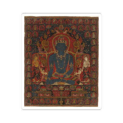 Unidentified - The Transcendent Buddha Akshobhya - 13th or early 14th century - STICKER Vinyl Kiss-Cut Decal