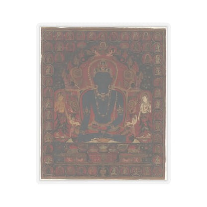 Unidentified - The Transcendent Buddha Akshobhya - 13th or early 14th century - STICKER Vinyl Kiss-Cut Decal