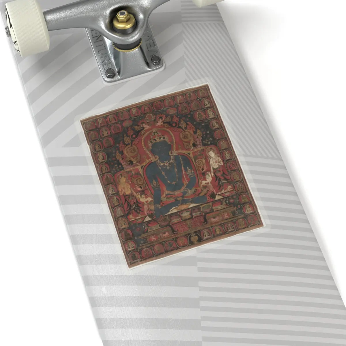 Unidentified - The Transcendent Buddha Akshobhya - 13th or early 14th century - STICKER Vinyl Kiss-Cut Decal