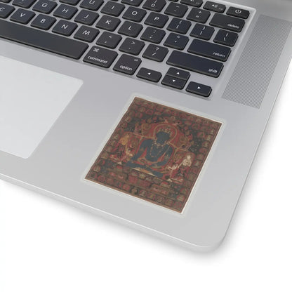 Unidentified - The Transcendent Buddha Akshobhya - 13th or early 14th century - STICKER Vinyl Kiss-Cut Decal