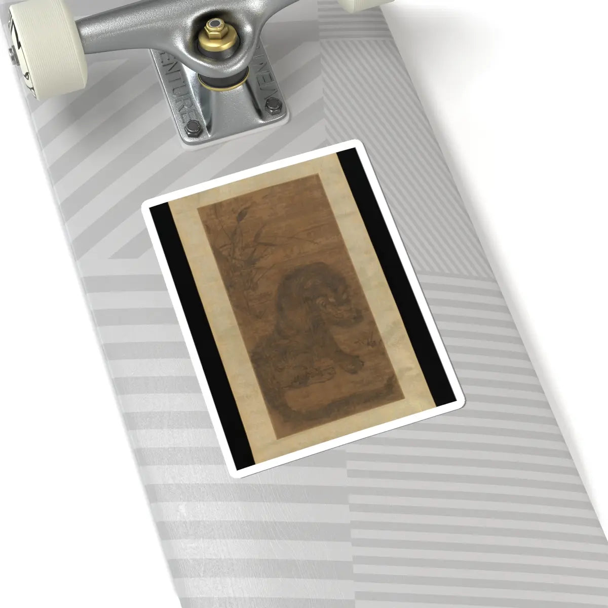 Unidentified - Tiger - 14th century v1 - STICKER Vinyl Kiss-Cut Decal